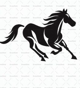 Galoppierendes Pferd
